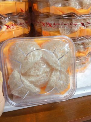 Yến tinh chế sạch nhà làm, chất lượng. Bao test trước khi nhận
