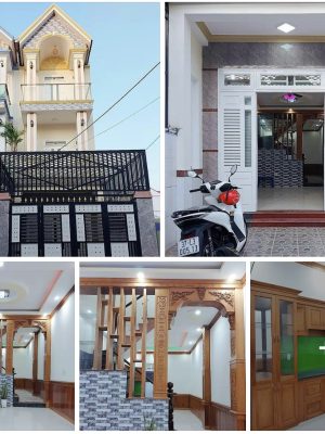 Bán Nhà Dĩ An gần Chợ Tân Long 100m, 3 Tầng