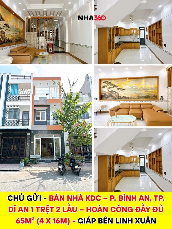 BÁN NHÀ DĨ AN HOÀN CÔNG – SÁT LÀNG ĐẠI HỌC THỦ ĐỨC
