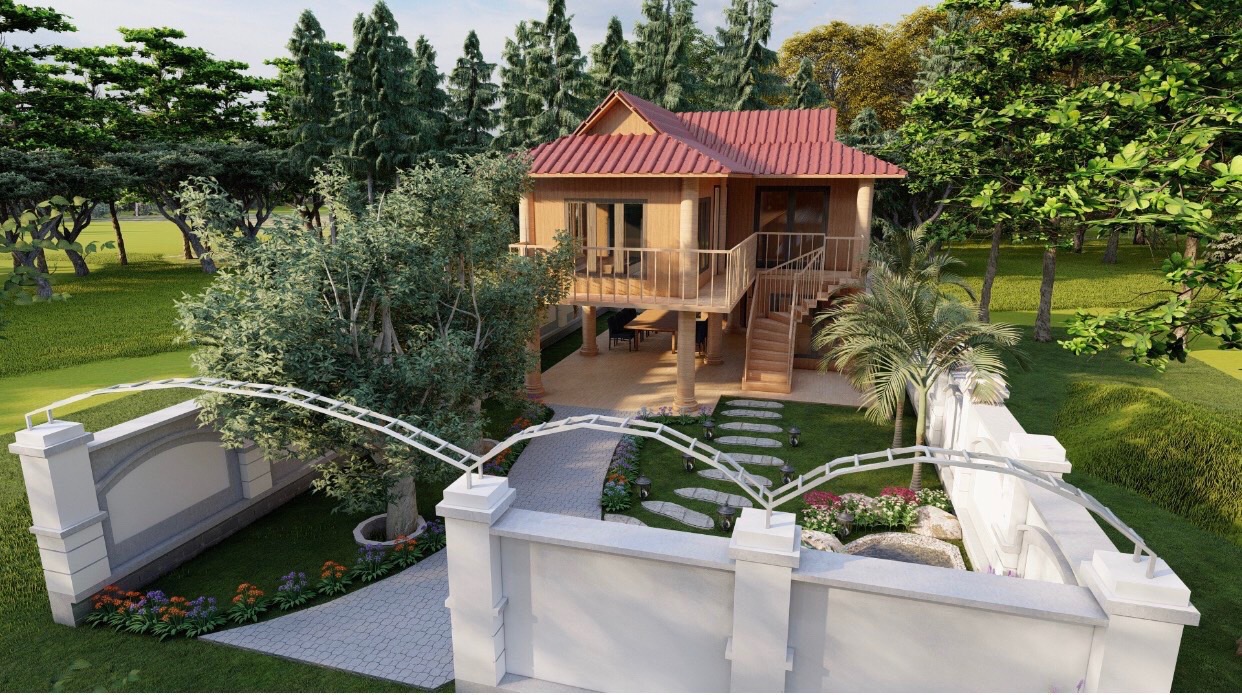 NHÀ GỖ ĐẸP ĐƯỜNG CÂY DA – DT 156m² – GIÁ TỐT CHỈ 3,8 TỶ