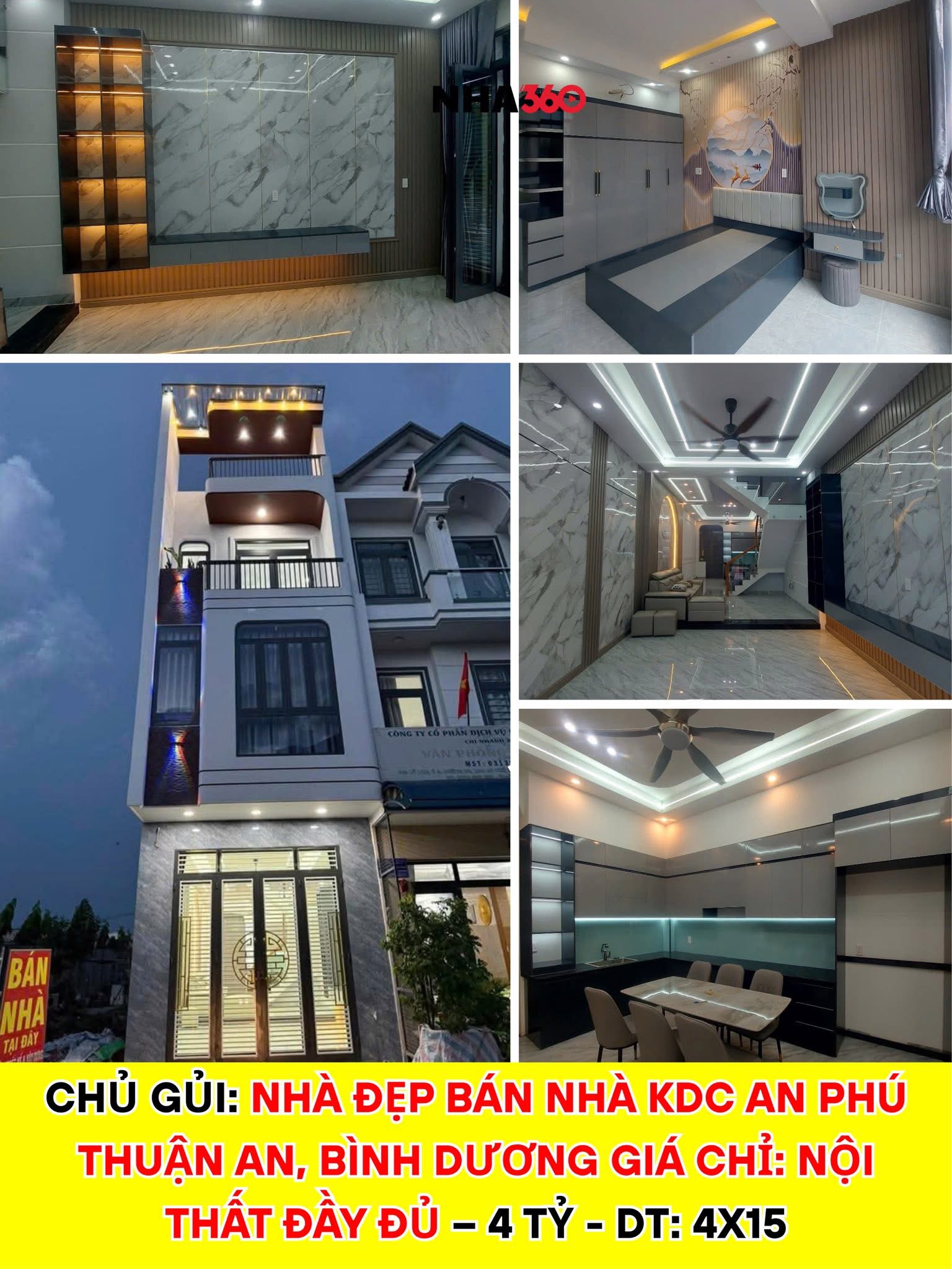 BÁN NHÀ KDC AN PHÚ – gần An Phú 17, THUẬN AN, BÌNH DƯƠNG | Nha360