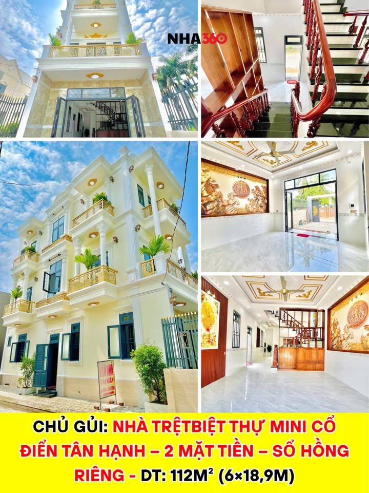 Biệt thự mini cổ điển Tân Hạnh – 2 mặt tiền – Sổ hồng riêng | Nha360
