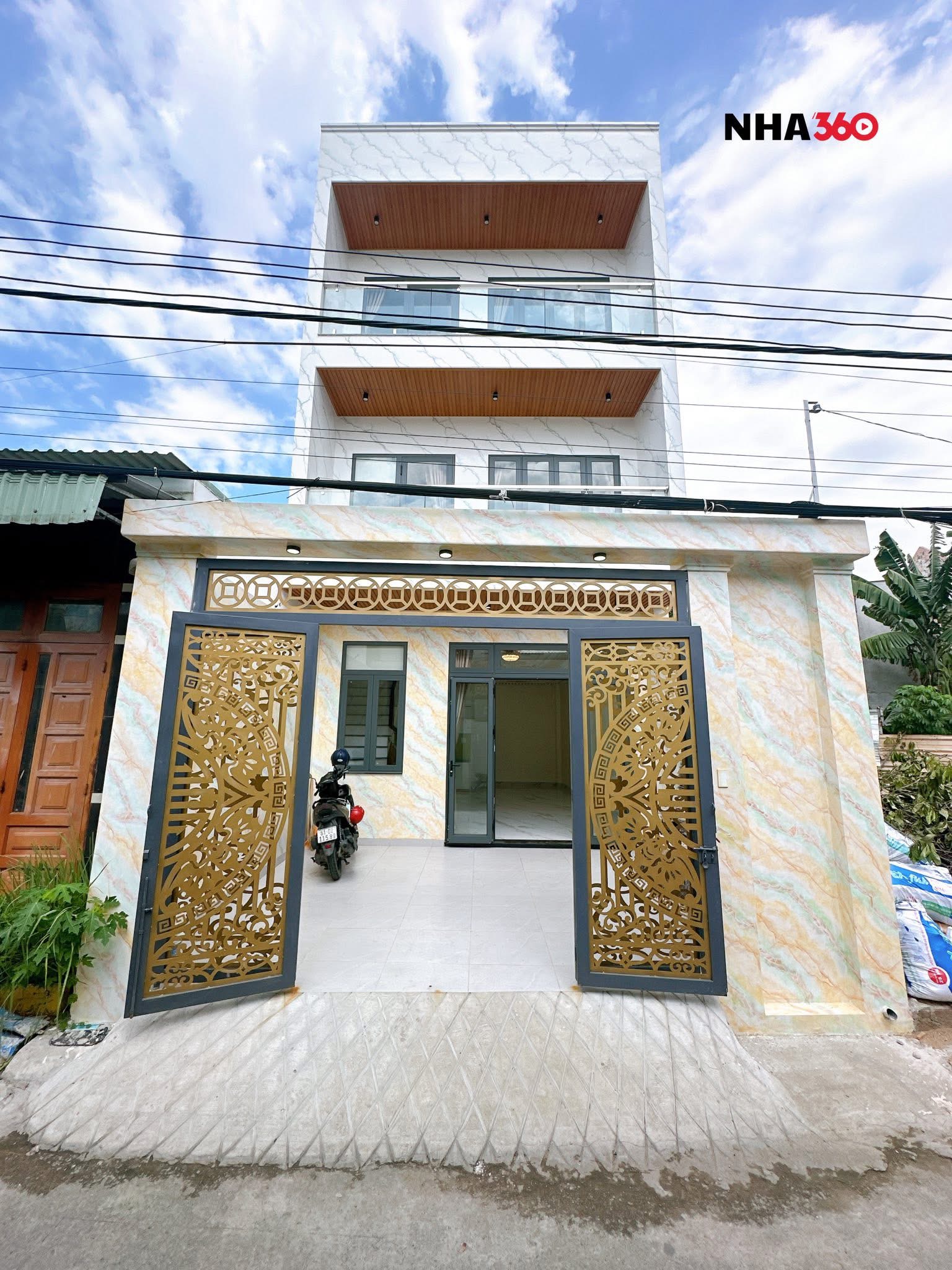 BÁN NHÀ SỔ RIÊNG – MỚI HOÀN THIỆN – 1 TRỆT, 2 LẦU, P. Tân Đông Hiệp, TP.HCM