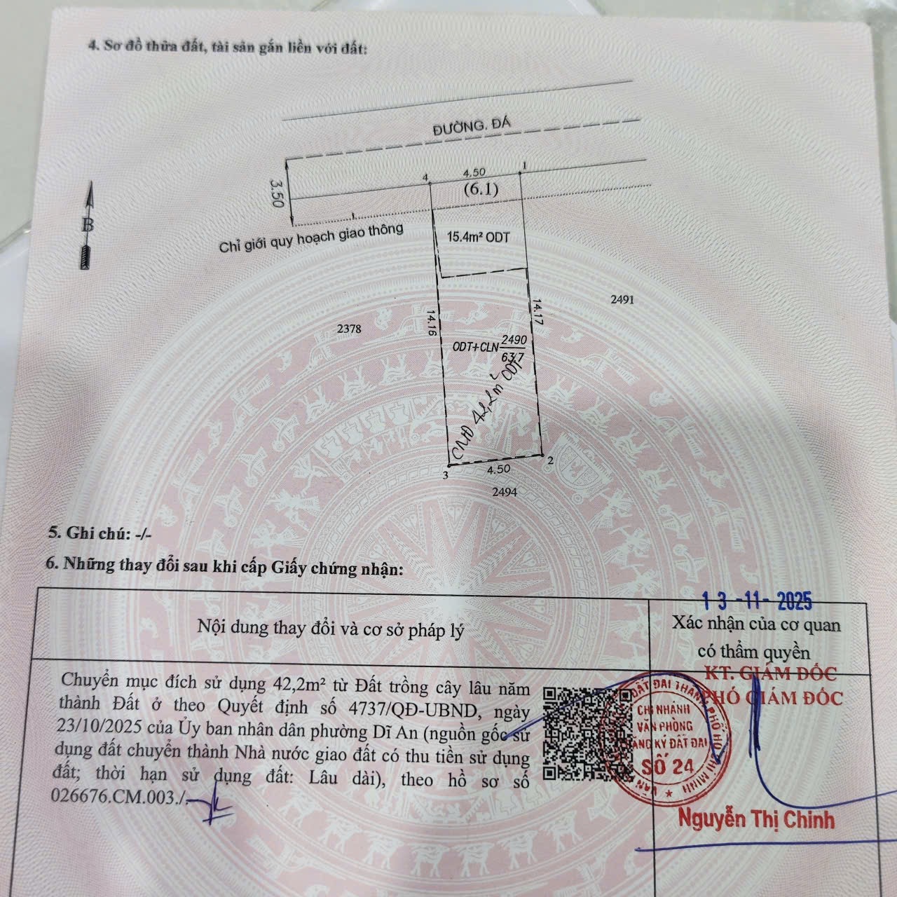 BÁN 3 LÔ ĐẤT LIỀN KỀ – CÁCH NGÃ BA ÔNG XÃ 500M, Đường 6m thông hai đầu ra DT743 và đường Chiêu Liêu