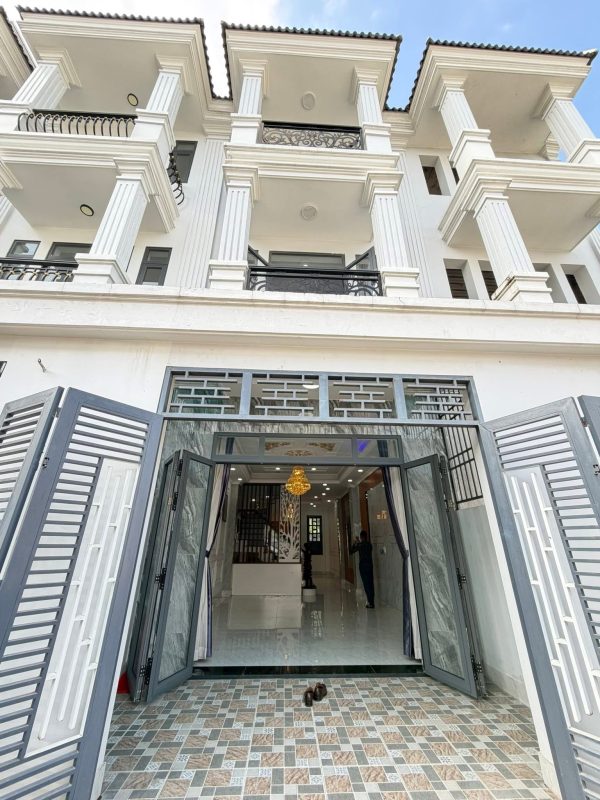 BÁN NHÀ 1 TRỆT – 2 LẦU KHU NHÀ Ở HOÀNG NAM 5 – TÂN ĐÔNG HIỆP, DĨ AN