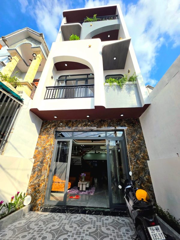 NHÀ 1 TRỆT 2 LẦU ĐÚC KIÊN CỐ – HOÀN CÔNG CHUẨN, Phường An Phú – TP.HCM, Diện tích: 5x20m – thổ cư 60m²