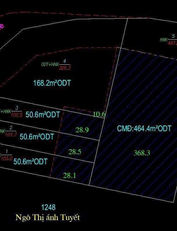 CẦN BÁN 3 LÔ ĐẤT LIỀN KỀ – MẶT TIỀN ĐƯỜNG NHỰA 7M THÔNG, Giá bán: 3,25 tỷ/lô