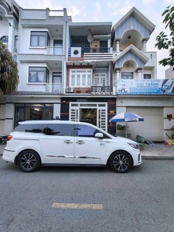 NHÀ PHỐ KDC PHÚ HỒNG THỊNH 6 – BÌNH AN, DĨ AN, DT: 61,7m² (ngang 4,5m)