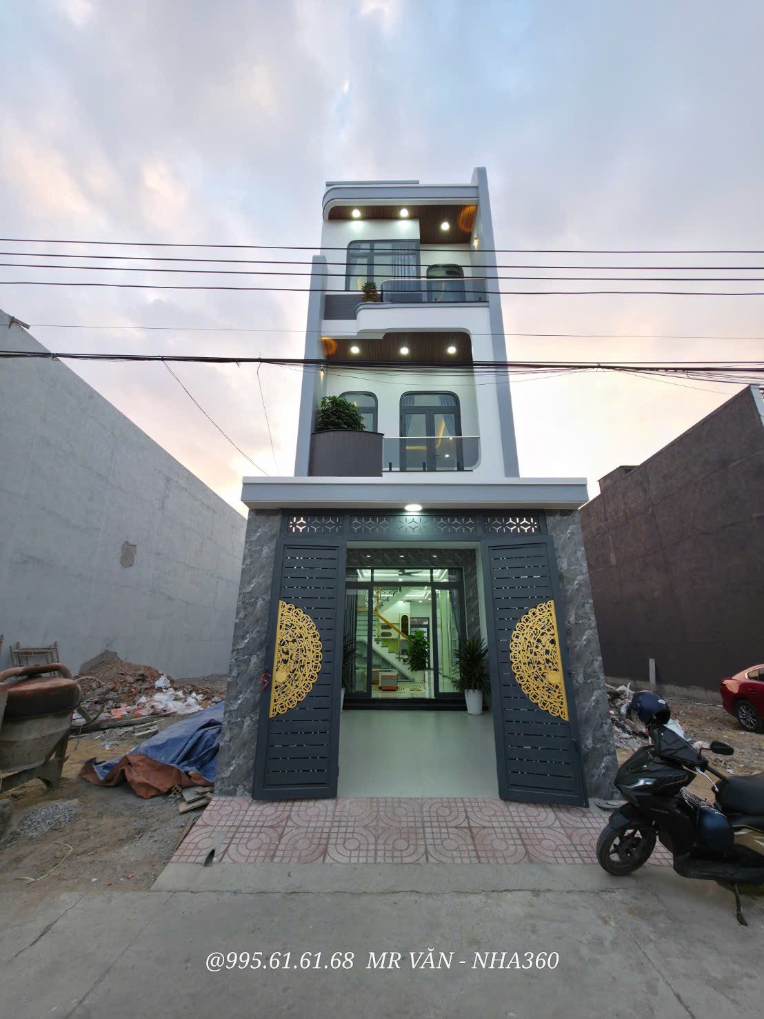 CHỦ BÁN NHÀ DĨ AN – 3 TẦNG – FULL NỘI THẤT – Ở NGAY, Diện tích: 4m × 27m = 109,2m²