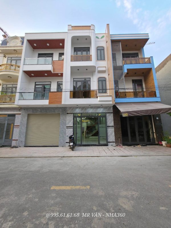 NHÀ ĐẸP PHƯỜNG DĨ AN – (TP.HCM), Gần VINCOM chỉ 500m – khu dân cư hiện hữu, an ninh, Diện tích: 5,4m x 15m