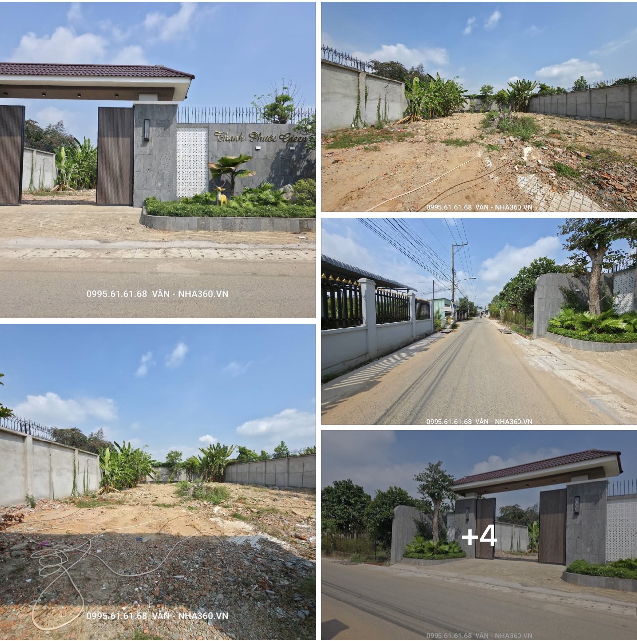 Đất Thạch Phước Tân Uyên, giáp bên chợ thái hoà, trường học cấp 1,2,3 thái hoà đúng 500m