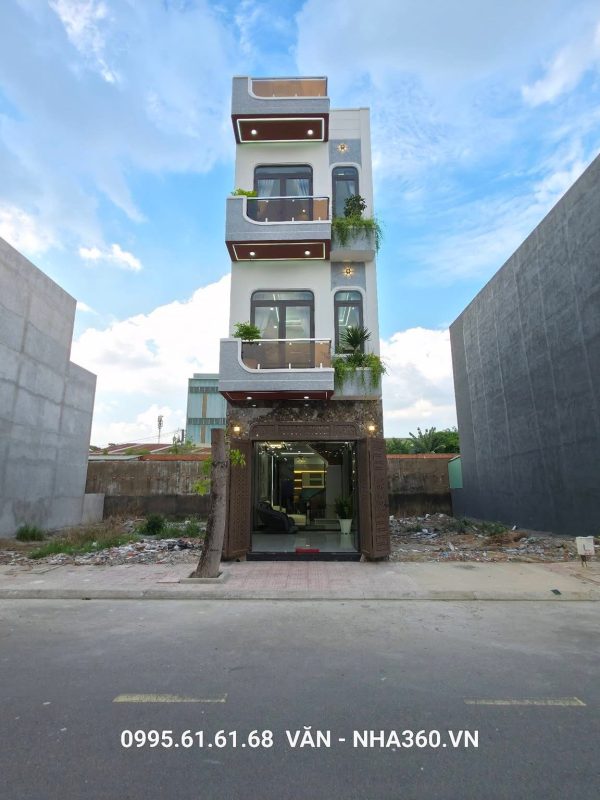 Nhà An Phú gần vòng xoay An Phú, gần chợ Thành Nam 300m, Chỉ: 6,2t - DT: 4x20= 81m