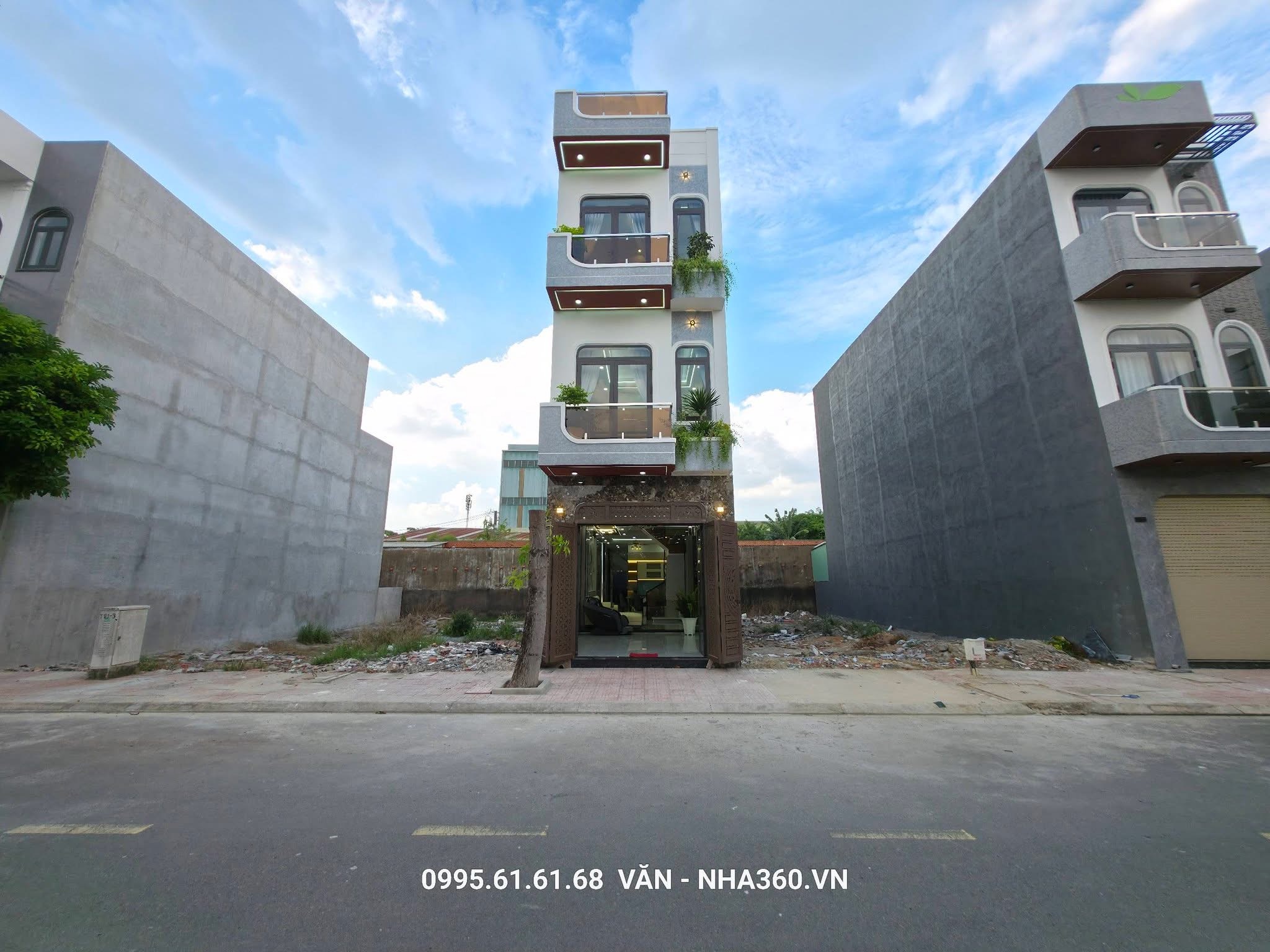 Nhà An Phú gần vòng xoay An Phú, gần chợ Thành Nam 300m, Chỉ: 6,2t – DT: 4×20= 81m