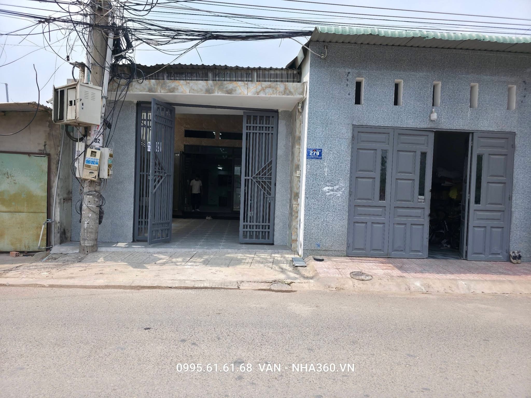 Nhà Dĩ An gần ngã 3 Ông Xã, gần ngã 3 cây điệp, mặt tiền kinh doanh buôn bán Chỉ: 5,2t – DT: 5×23=123m nở hậu 5,5m