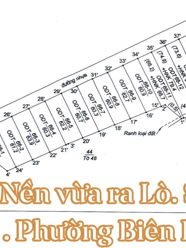 14 NỀN SỔ HỒNG RIÊNG – GIÁ CHỈ TỪ 1,9 TỶ/NỀN