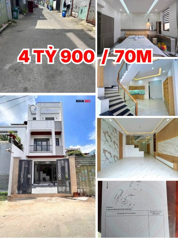 NHA360 | BÁN NHÀ MỚI HOÀN THIỆN – CHIÊU LIÊU, DĨ AN, GIÁ CHỈ 4,9 TỶ – CÒN THƯƠNG LƯỢNG!